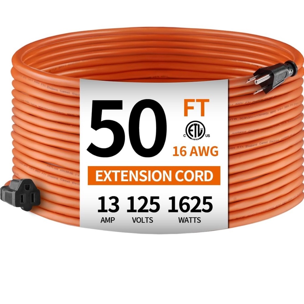 50 Foot Outdoor Extension Cord